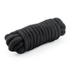 Bondage kit con polsiere cavigliere collare guinzaglio mascherina ball-gag frusta corda paletta dado pinze 11 pz fetish