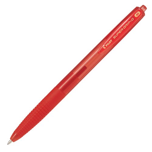 Penna A Scatto Supergrip G Punta 1,00Mm Rosso Pilot