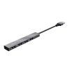 TRUST MINI USB HUB 4 PORTE HALYX ALUMINIUM