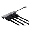 TRUST MINI USB HUB 4 PORTE HALYX ALUMINIUM