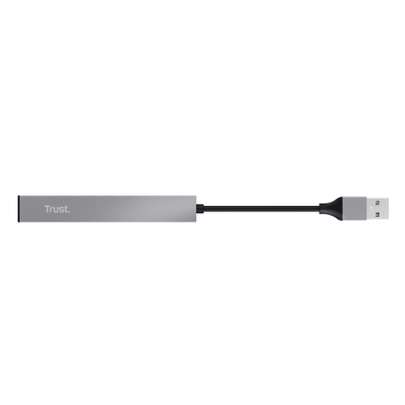 TRUST HALYX (23786) - HUB 4 PORTE USB 2.0 IN ALLUMINIO