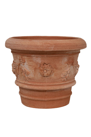 Biscottini Vaso in Terracotta 100% Made in Italy interamente Lavorata a Mano