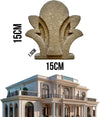 €7,99pz-***-STOCK-***-Fregio-capitello-cimasa-per-esterno-in-xps-resinati-15x15x1.5cm-PD09