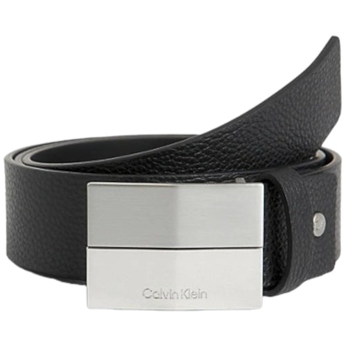 Calvin Klein cintura uomo nera in pelle K50K510935