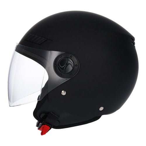 Shiro - Casco jet Kioto nero S