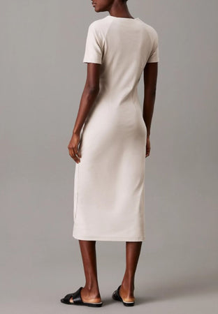 calvin klein Abito LIQUID TOUCH T-SHIRT DRESS da donna