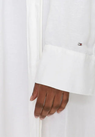 Tommy Hilfiger Abito BRODERIE ANGLAISE LI SHIRT DRESS da donna