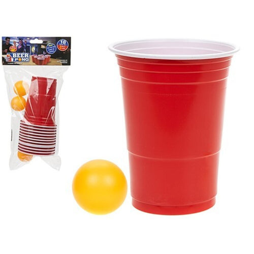 Beer Pong con 6 Palline