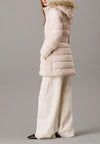 calvin klein Giubbotto MW PADDED SCUBA BELTED COAT da donna