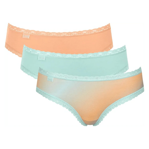 Sloggi Donna 24/7 Weekend Hipster C3P 3 Slip Hipster V009 S10 - Passarelli Biancheria