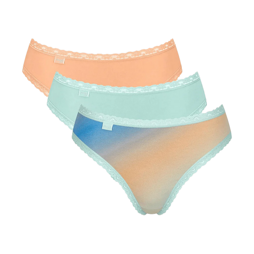 Sloggi Donna 24/7 Weekend Tai C3P 3 Slip 10198237 V009 S16 - Passarelli Biancheria