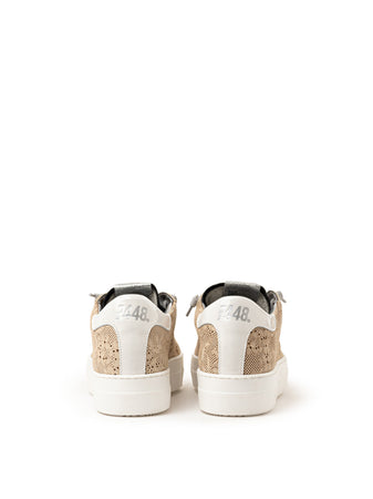 P448 Sneakers F22THEA-W Beige da donna