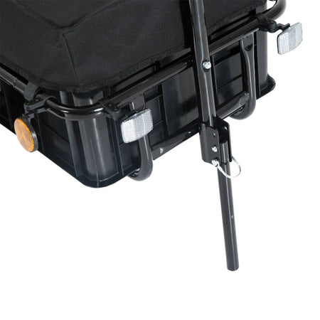 Rimorchio per Bicicletta Porta Oggetti in Acciaio 144×59×80cm TF6B71-005TF6