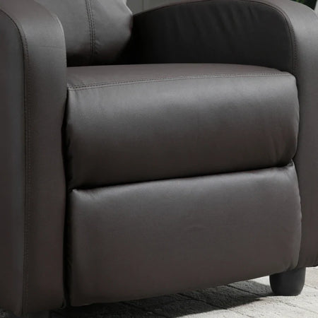 Poltrona Relax Massaggiante con Telecomando e 8 Programmi, Reclinazione e Poggiapiedi, 68x88x98cm, Marrone ZS1700-143V90BNZS1