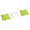 Mobili da Giardino in Rattan PE con Divano Angolare e Pouf con Cuscini telaio Set da 18 Pezzi, Marrone  100110-027BN