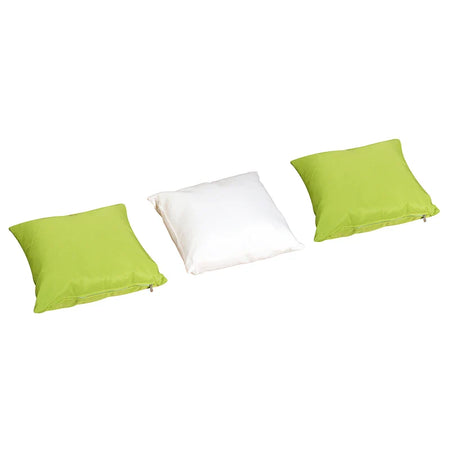 Mobili da Giardino in Rattan PE con Divano Angolare e Pouf con Cuscini telaio Set da 18 Pezzi, Marrone  100110-027BN