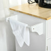 Carrello da Cucina Multiuso in Legno con 2 Cassetti, 3 Antine e 4 Ruote 121x46x91cm - Bianco TR8801-204TR8