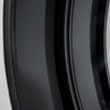 Specchio da Parete Rotondo da Ø61cm con Cassetto e Cornice in Metallo Nero UJ6830-474UJ6