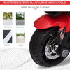 Moto Elettrica per Bambini con Licenza Ufficiale Vespa Batteria 6V, Fari e Clacson, per Bimbi da 18-36 mesi, Rosso, 66.5x38x52cm BG6370-138RDBG6