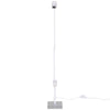 Lampada da Terra con Piantana in Tessuto, Bianco YH8B31-019YH8