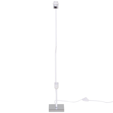 Lampada da Terra con Piantana in Tessuto, Bianco YH8B31-019YH8
