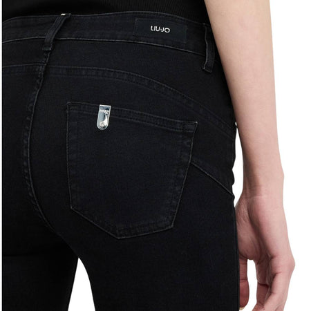 Liu Jo jeans bootcut nero bottom up REPOT UF5025D4615-87353