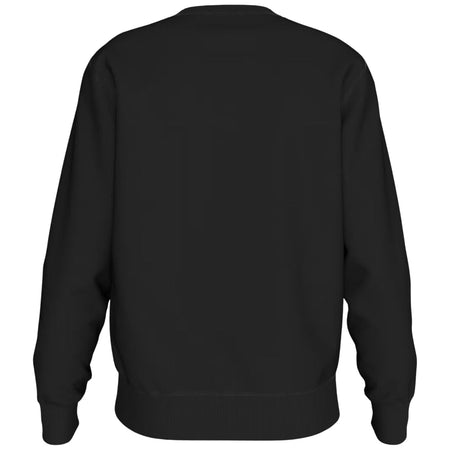 Calvin Klein felpa nera logo sul petto LV04LD243GUB1