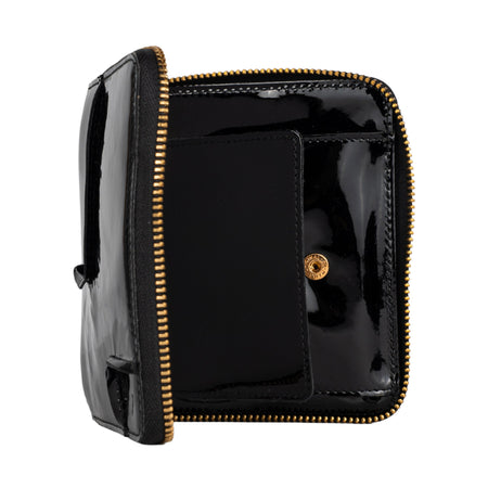 COMME DES GARCONS WALLET Reversed Hem portafoglio in pelle in nero da donna