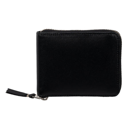 COMME DES GARCONS WALLET Silver Eyelet portafoglio in pelle in nero da donna