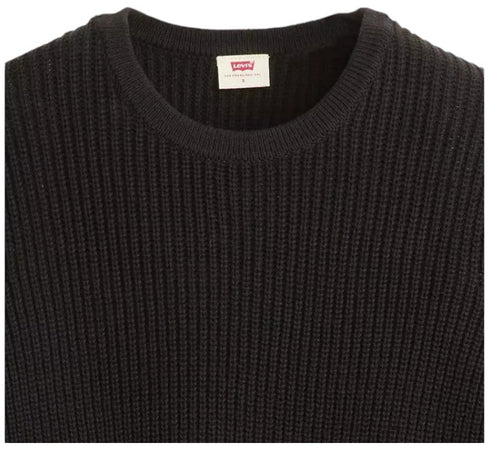 Levi's maglioncino pullover nero Snowflake A9283-0004 Maglieria LEVI'S