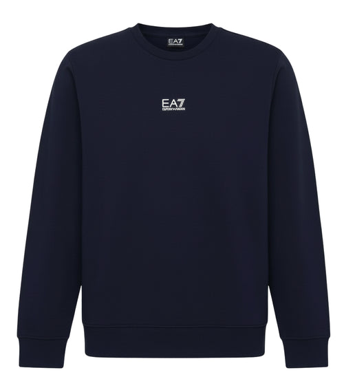 Armani EA7 Felpa Uomo Senza Cappuccio Girocollo