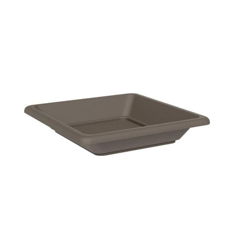 Sottovaso quadrato ''Quadro Basic'' per fiori e piante da esterno