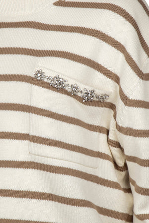 Semi-Couture Semi Couture - Maglia - 450811 - Panna/Beige da donna