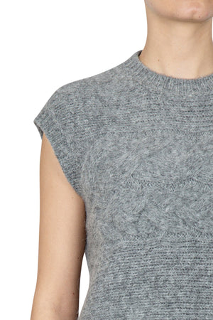 SUOLI Suoli - Gilet - 441992 - Grigio da donna