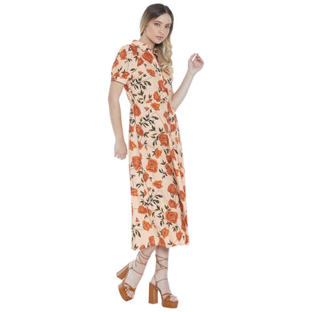 Relish vestito lungo fiori Miwako