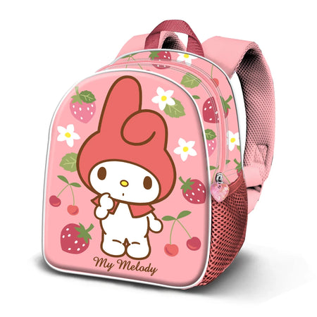 Hello Kitty My Melody Fruits-Zainetto 3D Elite, Rosa