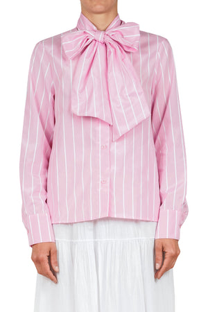 LA FEMME BLANCHE La Femme Blanche - Camicia - 451489 - Bianco/Rosa da donna