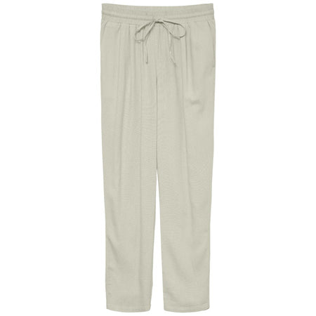 Vero Moda pantaloni in lino beige chiaro Jesmilo 10279691 Pantaloni Vero Moda