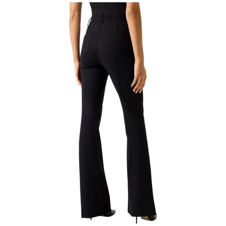 Guess pantalone flare nero CHRISSY W5BB16KCMU2JBLK