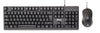 Tastiera + Mouse iTek DEC C01 - USB- Mouse ottico 3600DPI- Tastiera membrana 105 tasti- cavo 1.5m