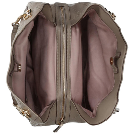 Liu Jo borsa satchel taupe grande AF5054E0538-71105