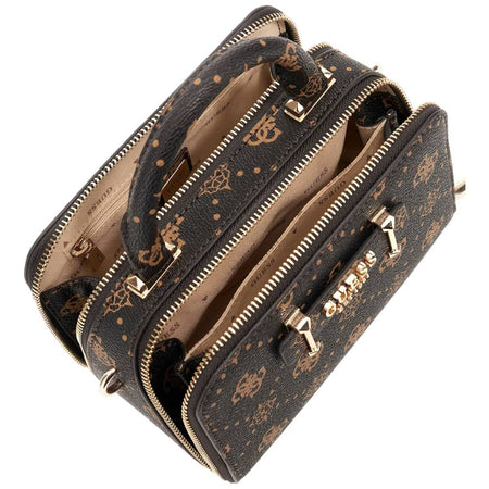 Guess Mini borsa a mano Silia 4G logo peony HWGP9890760ESL