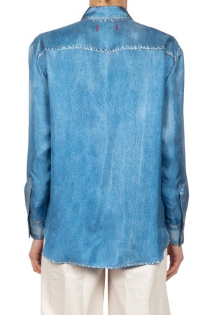 JUCCA Jucca - Camicia - 451170 - Denim da donna