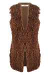 JUCCA Jucca - Gilet - 461669 - Nocciola da donna