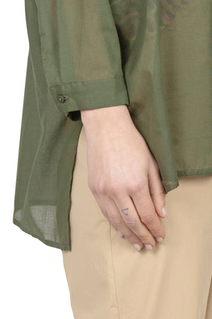 NIU - Camicia - 450215 - Verdone da donna