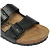 Birkenstock ciabatta Arizona hiny lizard black, Birko Flor Embossed 1027835 Ciabatte Birkenstock