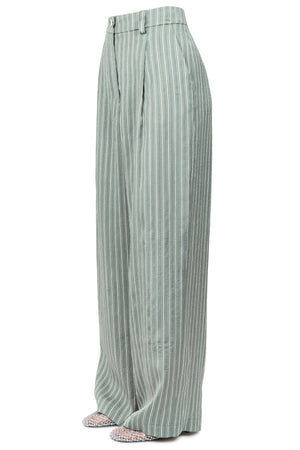 Alysi - Pantalone - 451072 - Fantasia Verde da donna