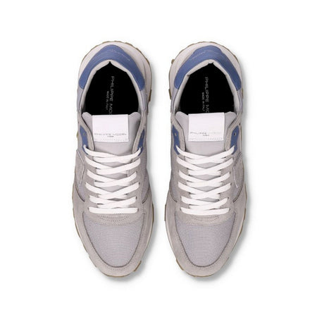 Philippe Model sneaker uomo philippe model - tropez haute low man - blu da uomo