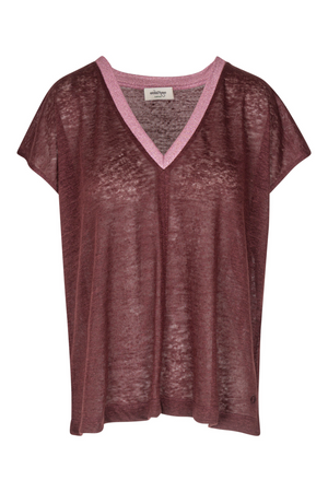 OTTOD'AME Ottod'ame - T-shirt - 450382 - Prugna da donna