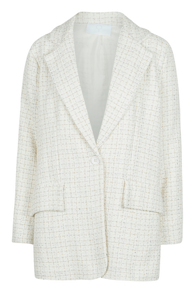 LA FEMME BLANCHE La Femme Blanche - Giacca - 451492 - Panna/Argento da donna